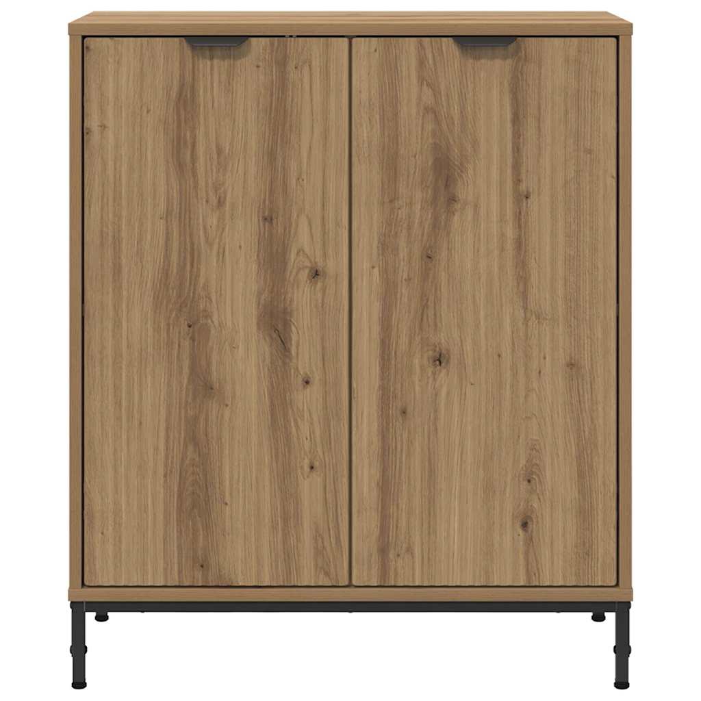 Sideboard Artisan-Eiche 69,5 x 33 x 82 cm Holzwerkstoff